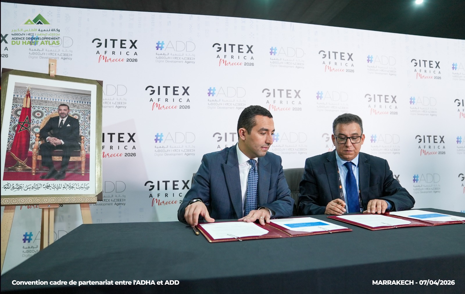 Signature convention-partenariat entre l'ADHA et l'ADD